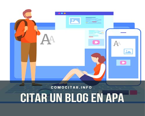 Cómo citar un Blog usando el formato APA